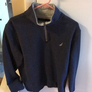 Nautica 1/4 Zip Sweater Large